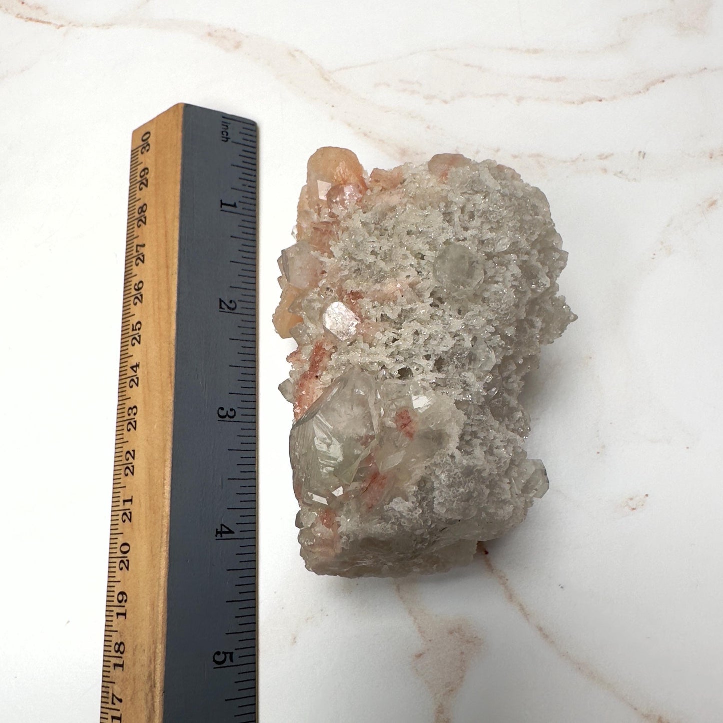 Pink Apophyllite With Stilbite