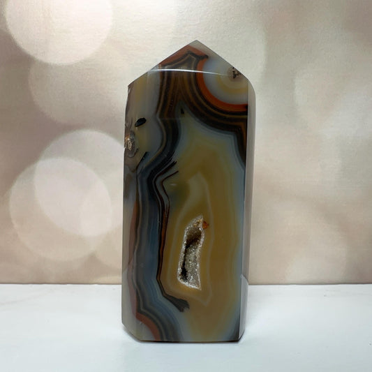 Unique Agate Tower From Brazil | Tucson Gem Show Exclusive