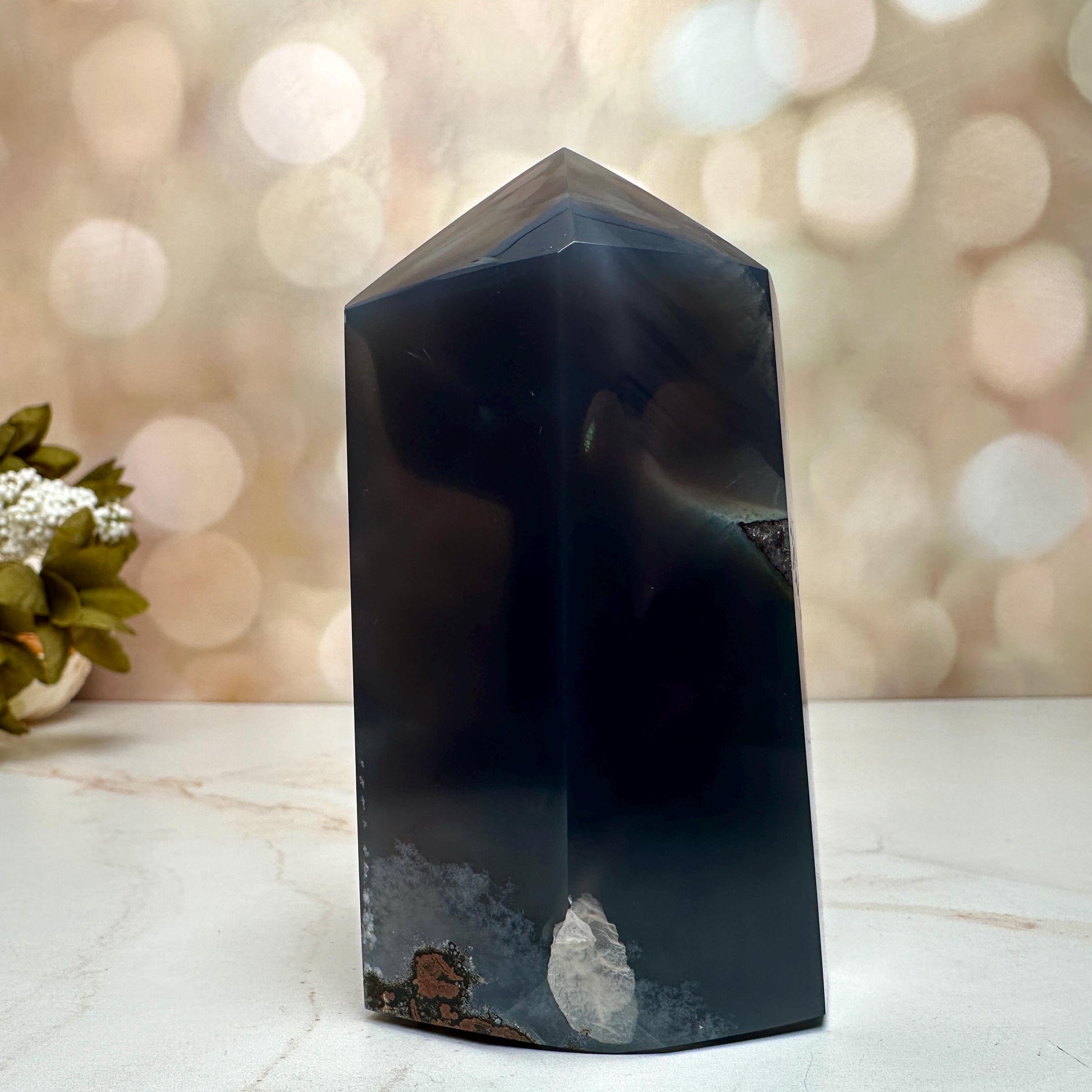 Amethyst Agate Tower From Brazil | Tucson Gem Show Exclusive