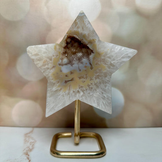Gorgeous Agate Star From Brazil | Tucson Gem Show Exclusive