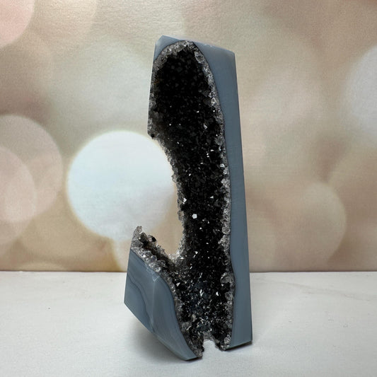 Druzy Agate Tower From Brazil | Tucson Gem Show Exclusive