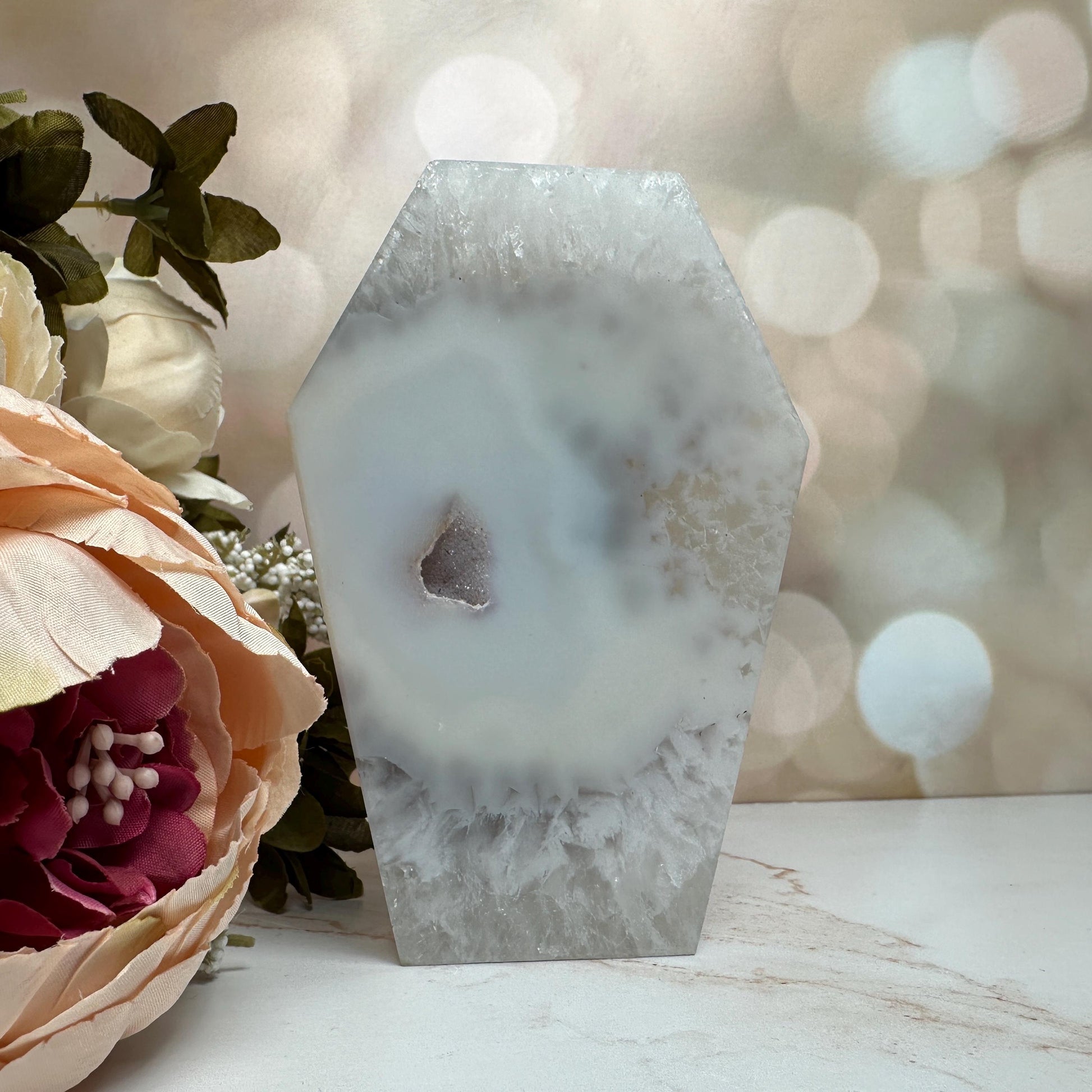 Gorgeous Agate Coffin From Brazil | Tucson Gem Show Exclusive