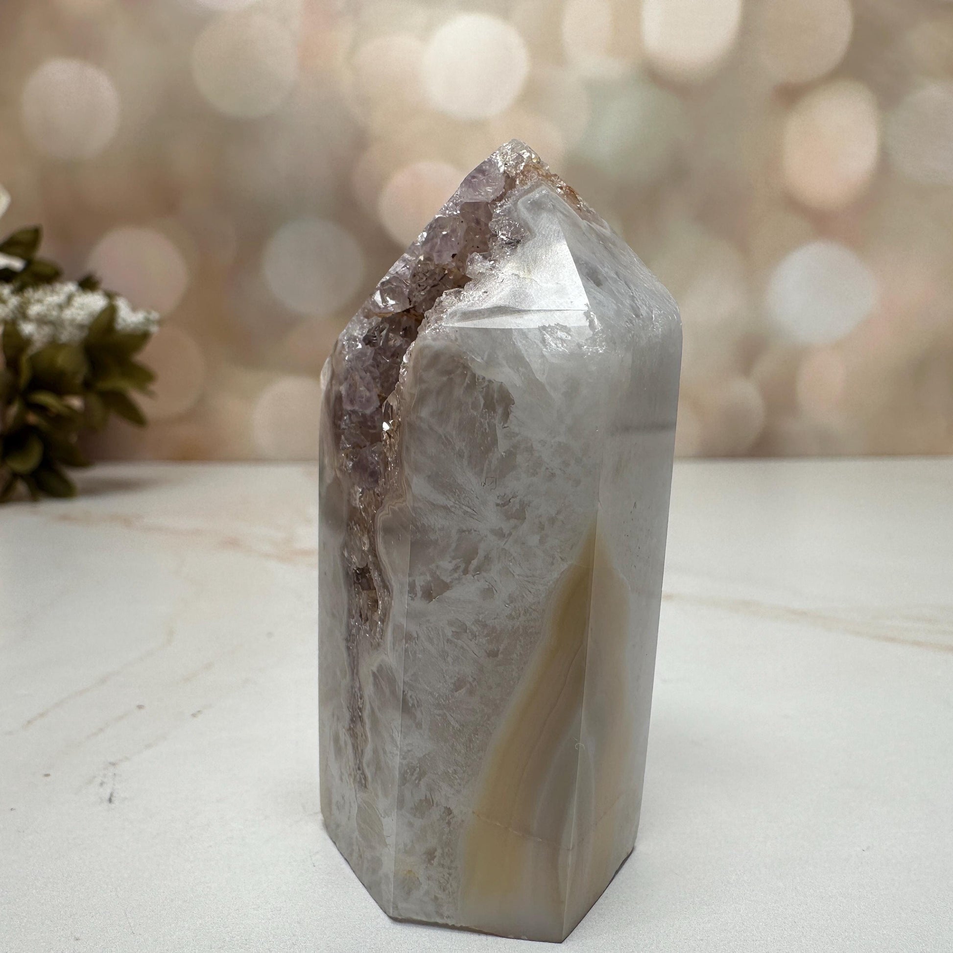 Beautiful Agate Tower From Brazil | Tucson Gem Show Exclusive