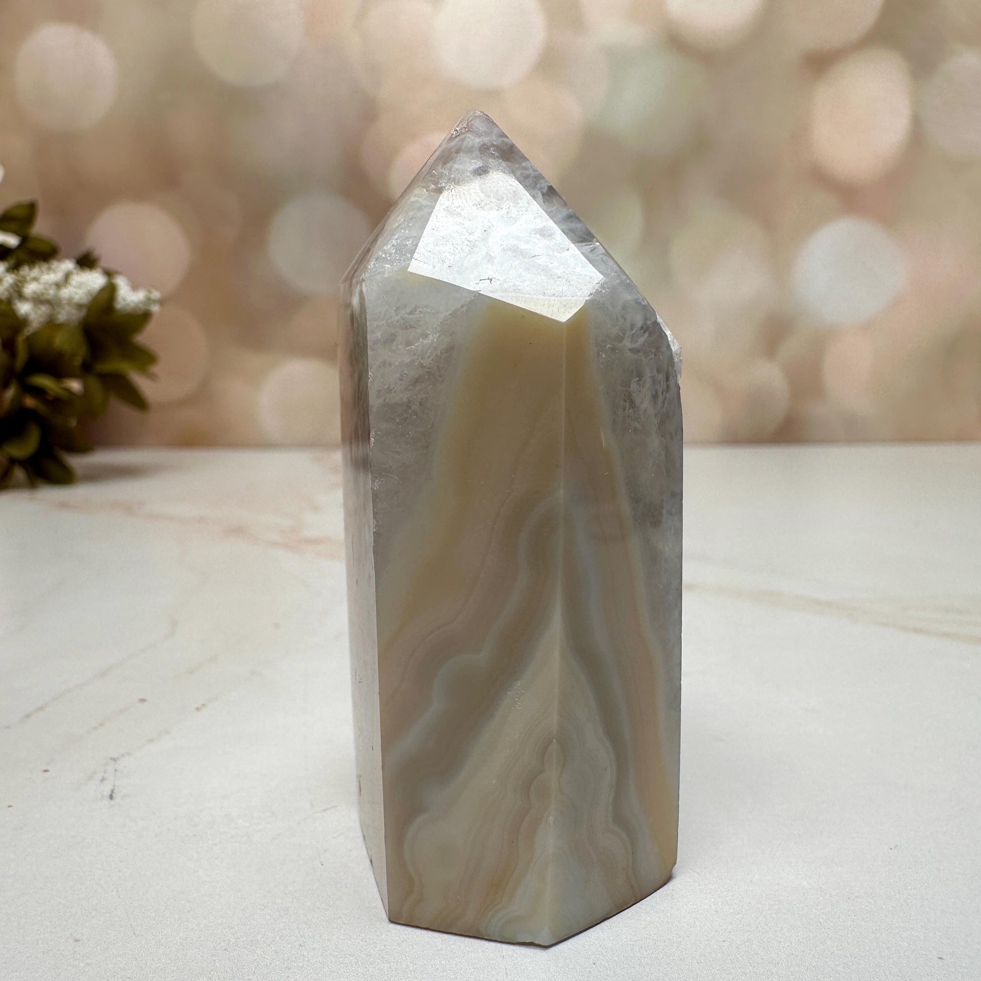 Beautiful Agate Tower From Brazil | Tucson Gem Show Exclusive