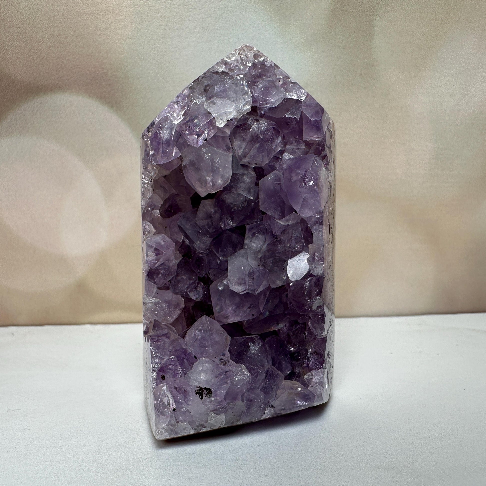 Amethyst Agate Tower From Brazil | Tucson Gem Show Exclusive