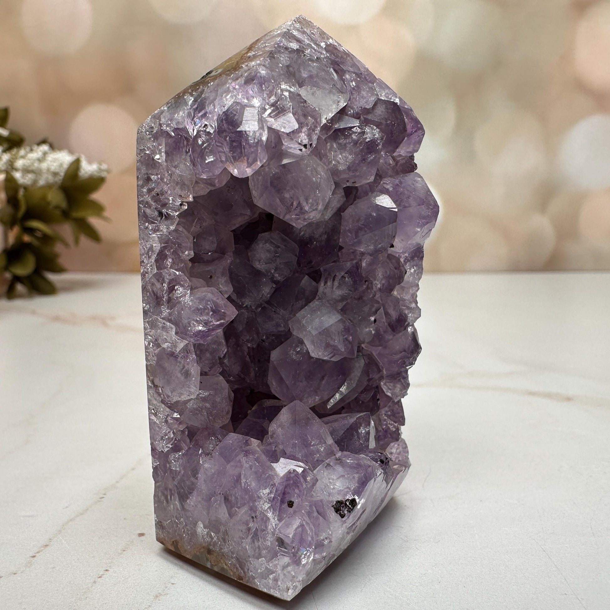 Amethyst Agate Tower From Brazil | Tucson Gem Show Exclusive