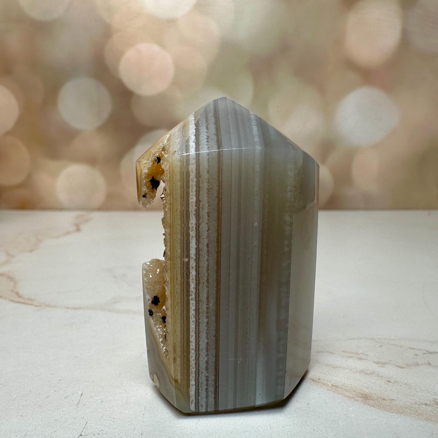 Gorgeous Agate Tower From Brazil | Tucson Gem Show Exclusive