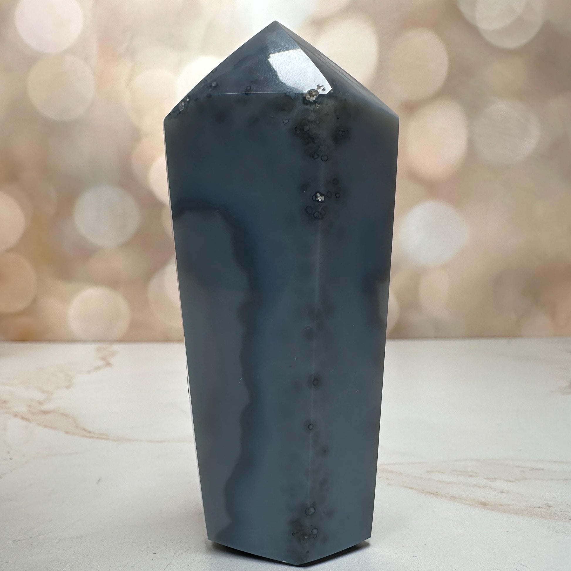 Druzy Agate Tower From Brazil | Tucson Gem Show Exclusive
