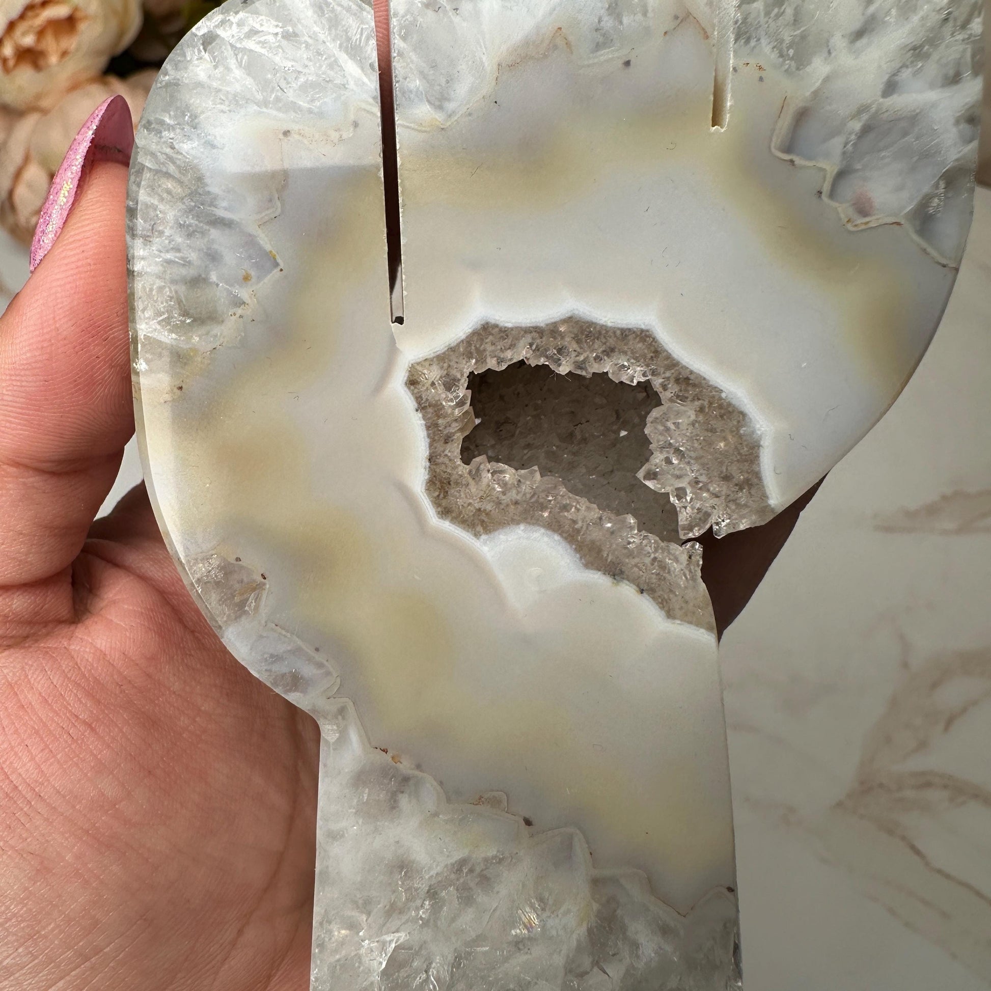 Unique Agate Cactus From Brazil | Tucson Gem Show Exclusive