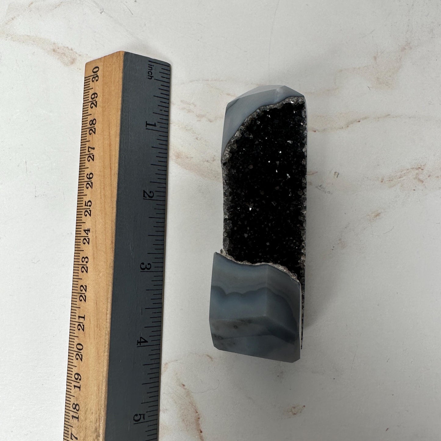 Druzy Agate Tower From Brazil | Tucson Gem Show Exclusive