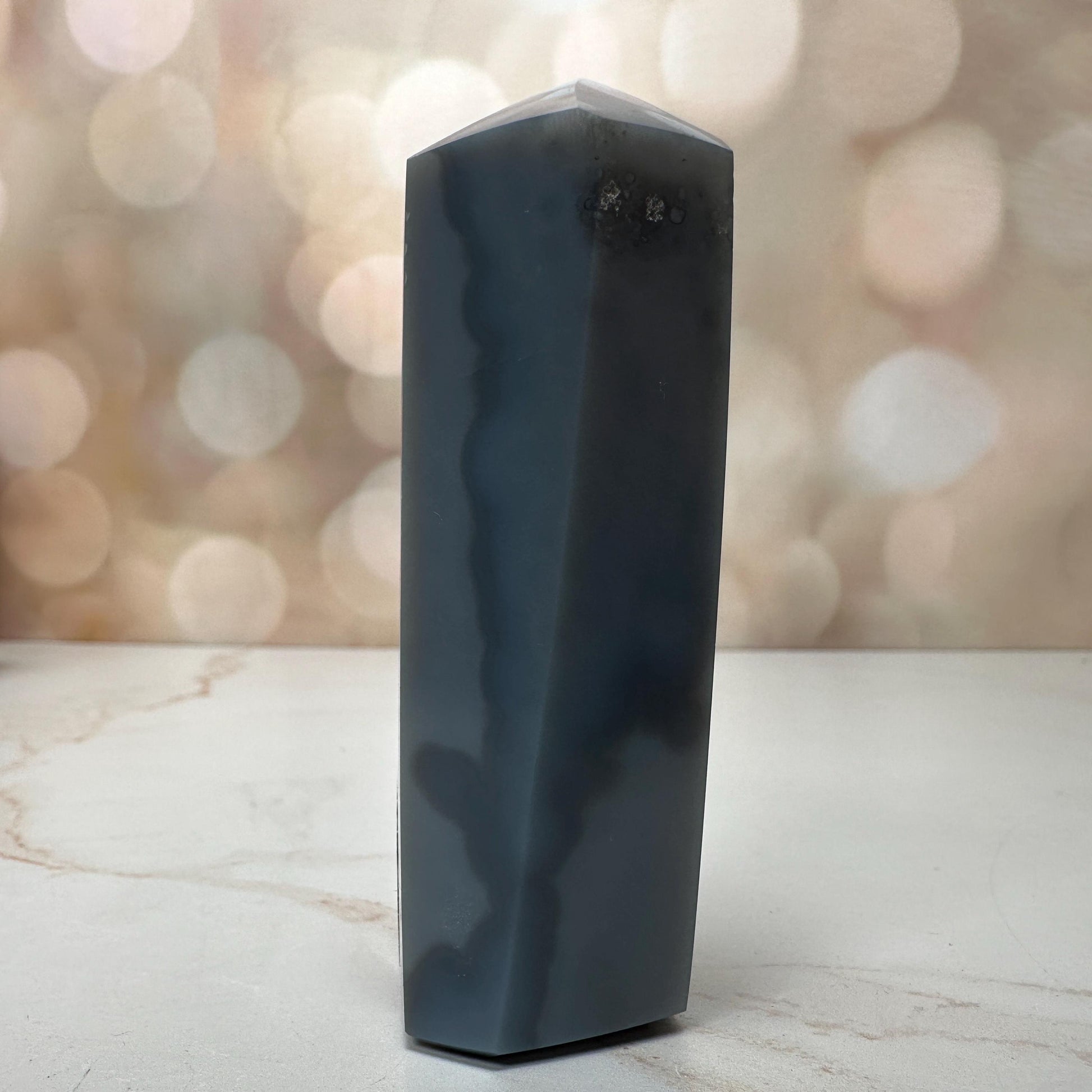 Druzy Agate Tower From Brazil | Tucson Gem Show Exclusive