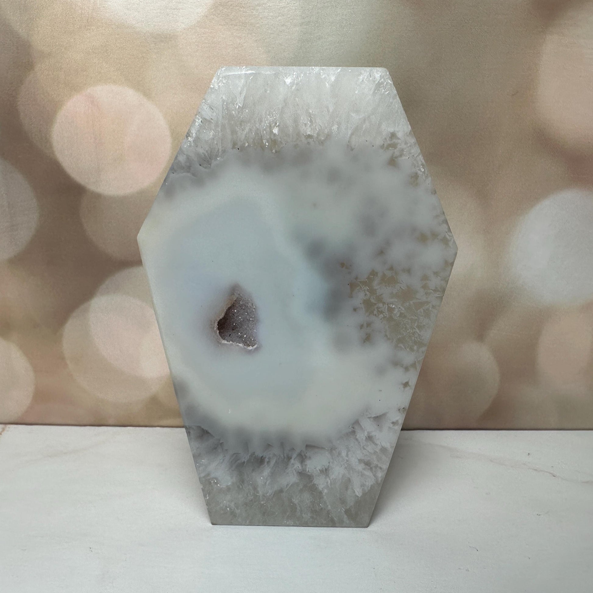 Gorgeous Agate Coffin From Brazil | Tucson Gem Show Exclusive