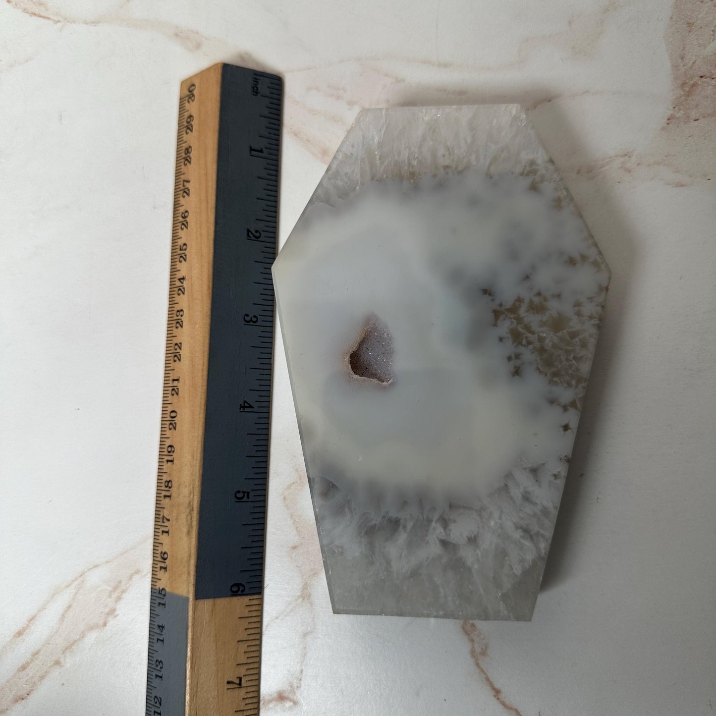 Gorgeous Agate Coffin From Brazil | Tucson Gem Show Exclusive