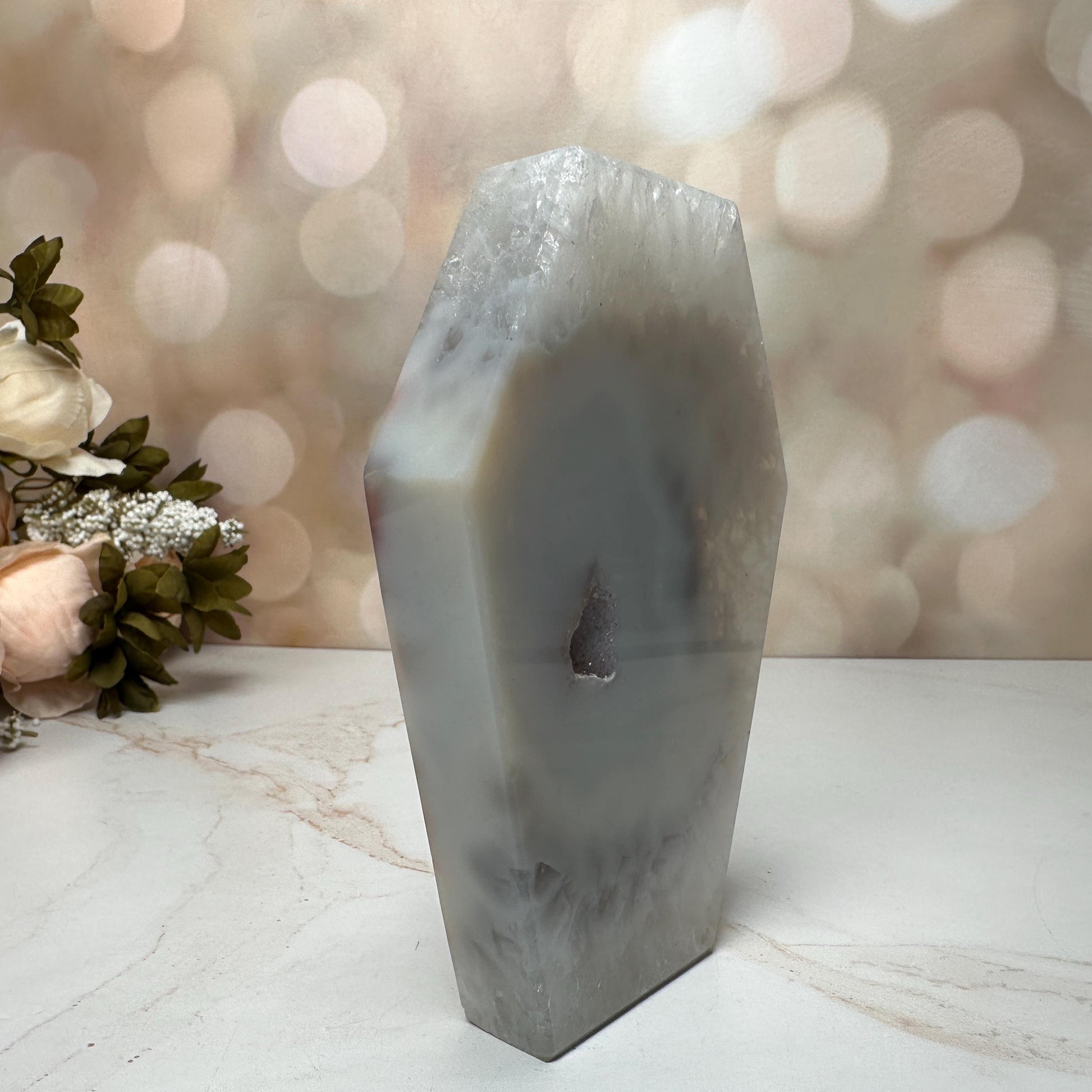 Gorgeous Agate Coffin From Brazil | Tucson Gem Show Exclusive