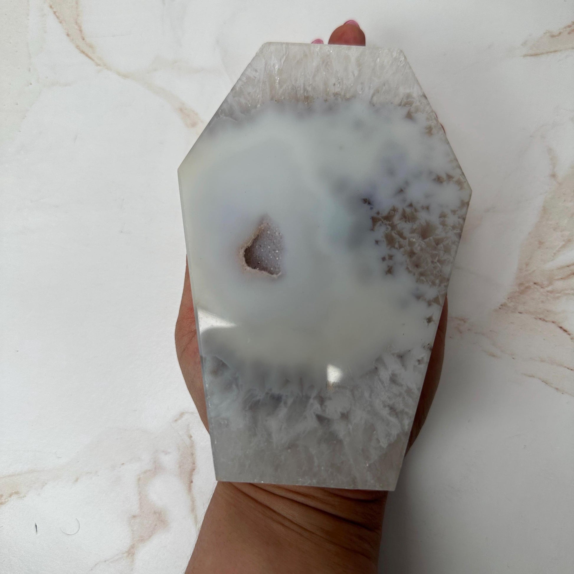 Gorgeous Agate Coffin From Brazil | Tucson Gem Show Exclusive