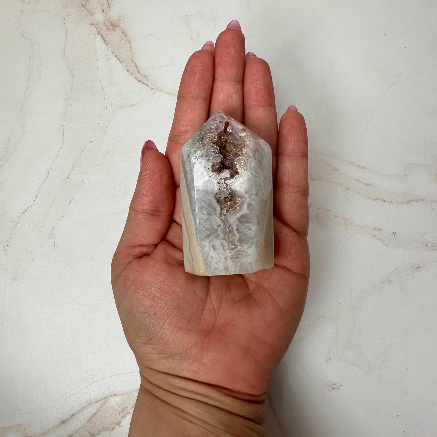 Beautiful Agate Tower From Brazil | Tucson Gem Show Exclusive