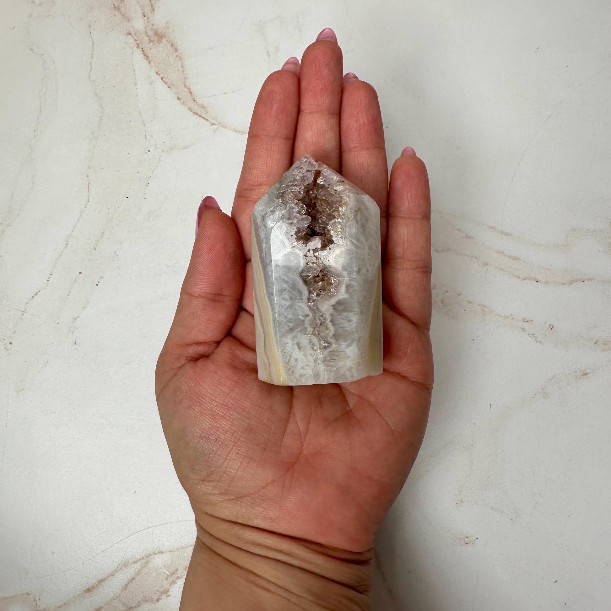 Beautiful Agate Tower From Brazil | Tucson Gem Show Exclusive