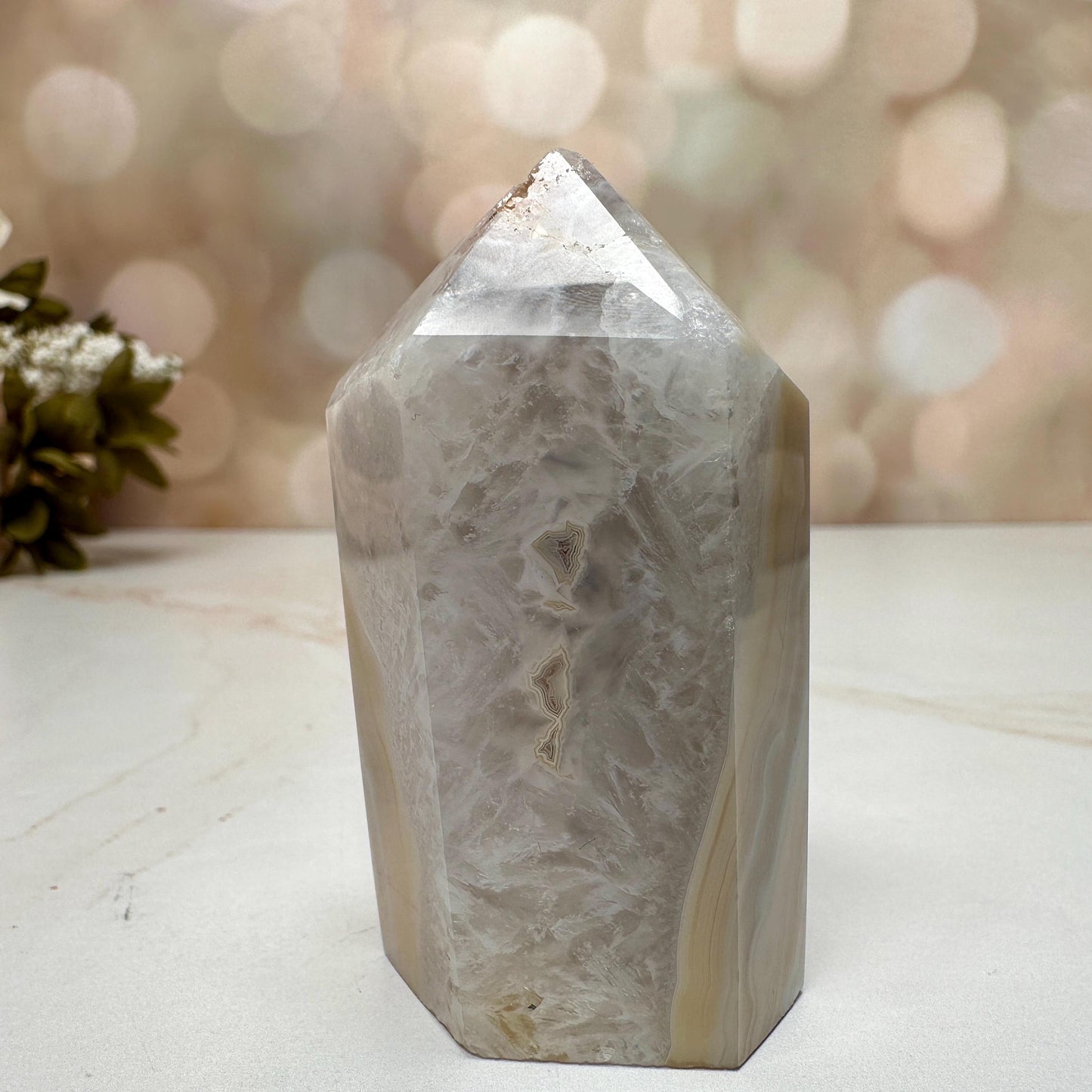 Beautiful Agate Tower From Brazil | Tucson Gem Show Exclusive