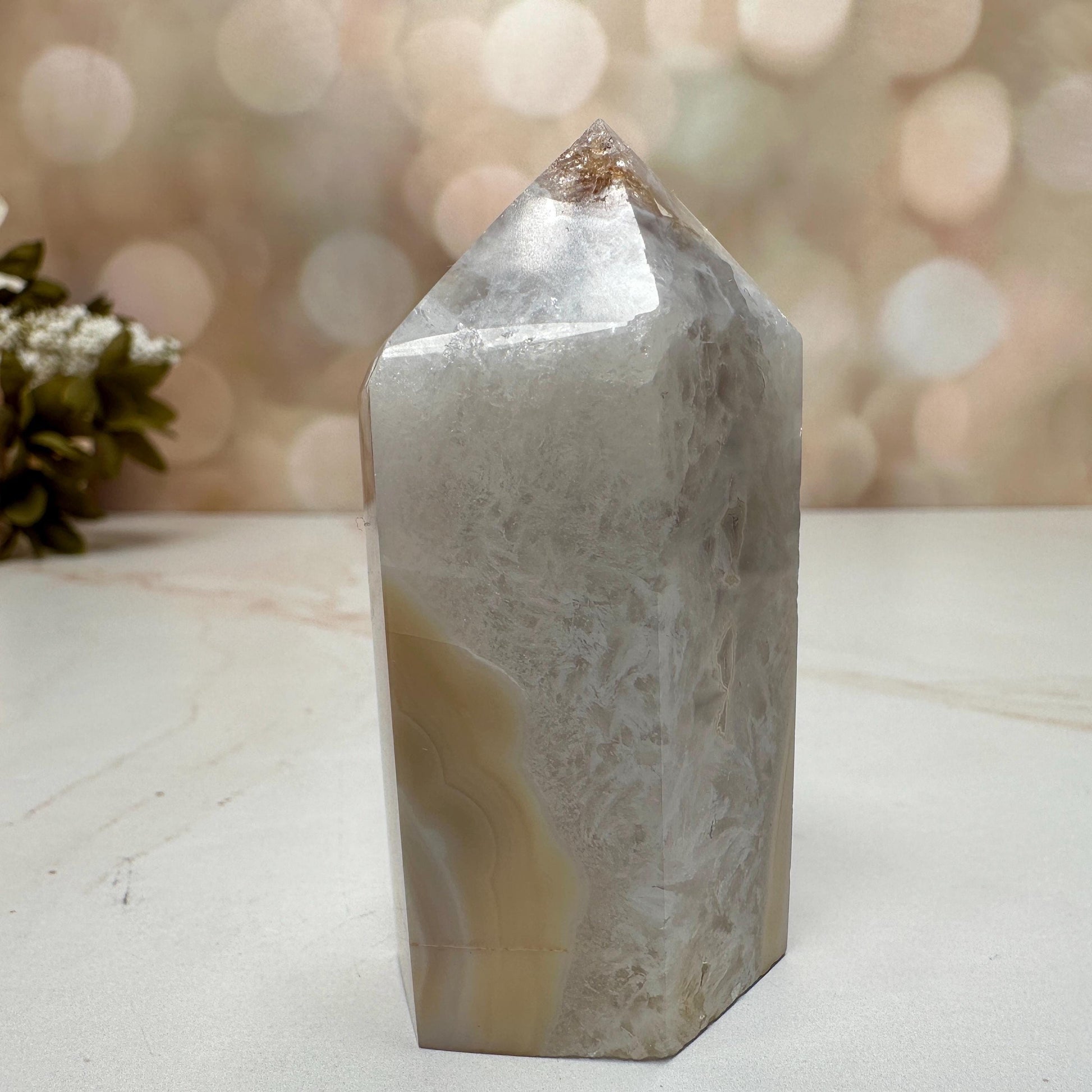 Beautiful Agate Tower From Brazil | Tucson Gem Show Exclusive