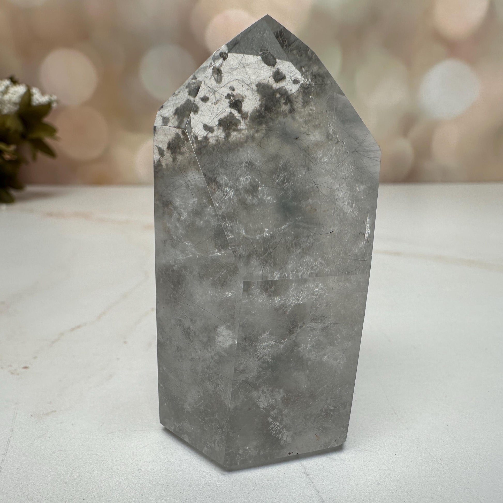 Blue Tara Quartz Tower/Point From Brazil | Tucson Gem Show Exclusive