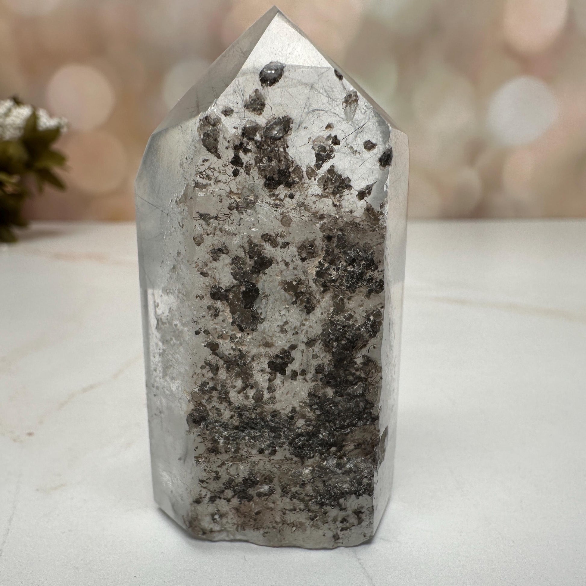 Blue Tara Quartz Tower/Point From Brazil | Tucson Gem Show Exclusive