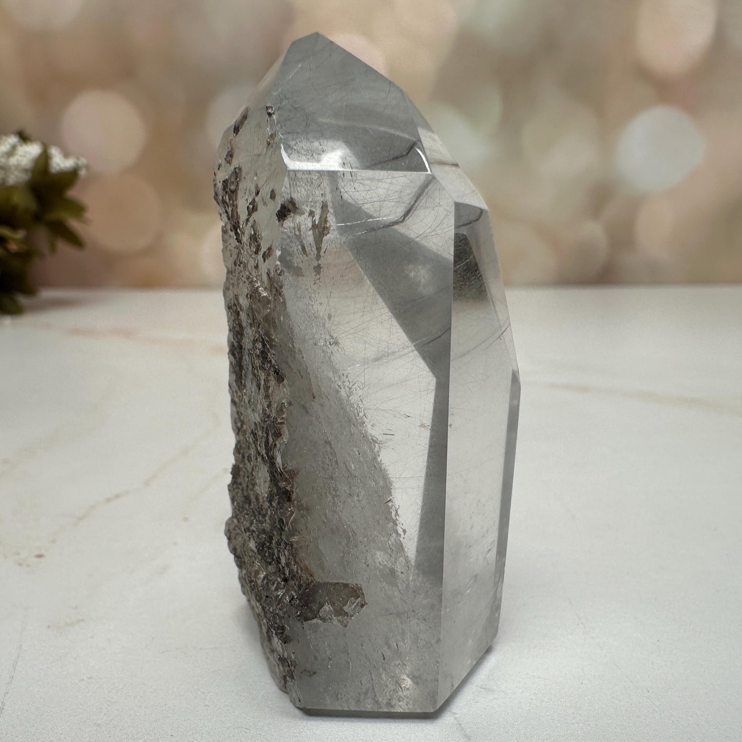 Blue Tara Quartz Tower/Point From Brazil | Tucson Gem Show Exclusive