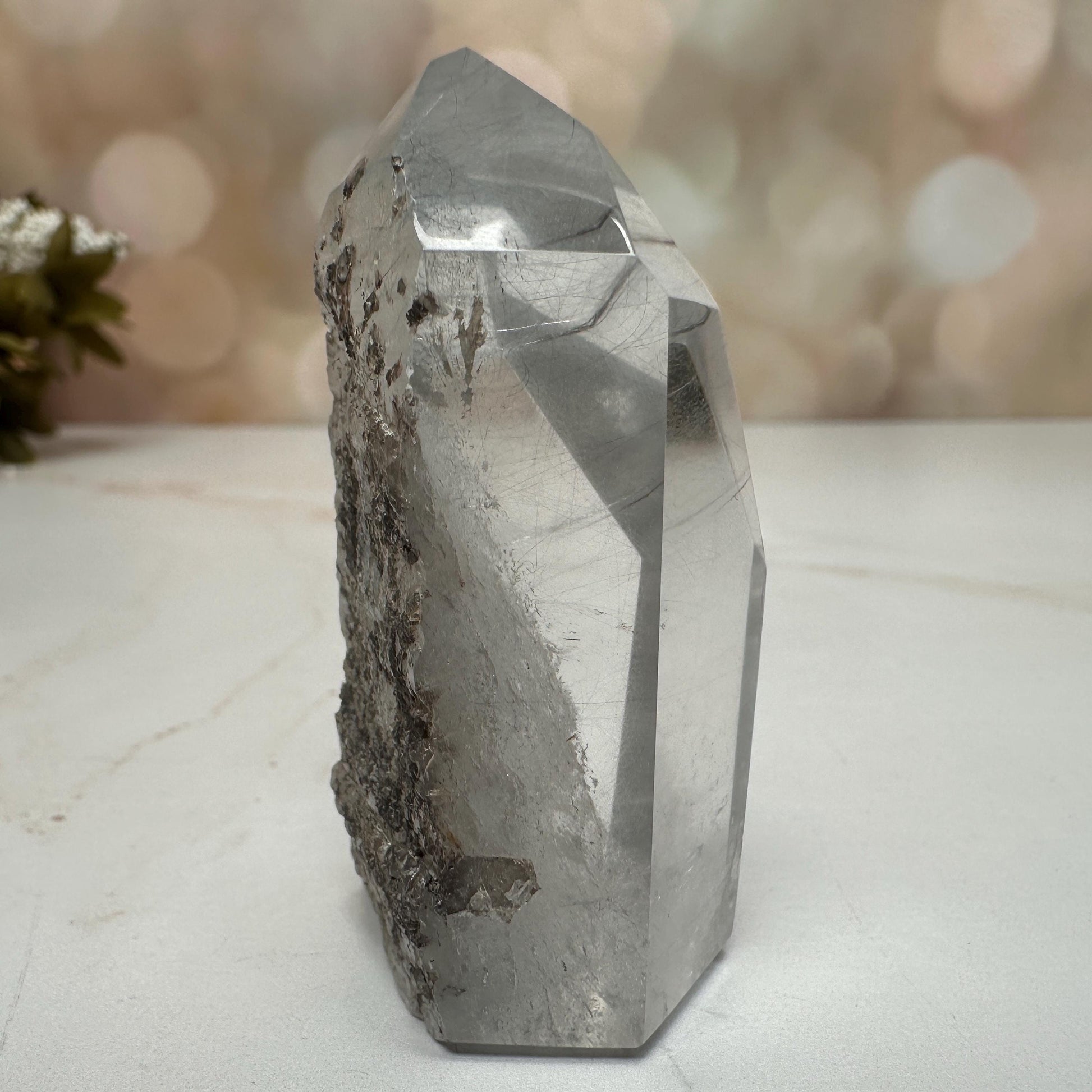 Blue Tara Quartz Tower/Point From Brazil | Tucson Gem Show Exclusive