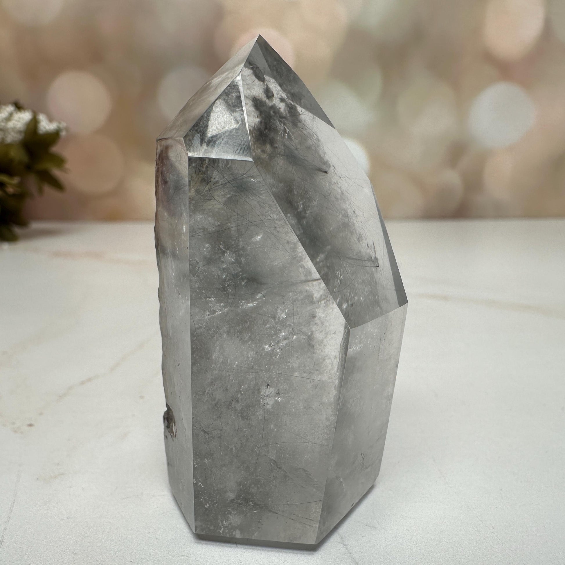 Blue Tara Quartz Tower/Point From Brazil | Tucson Gem Show Exclusive