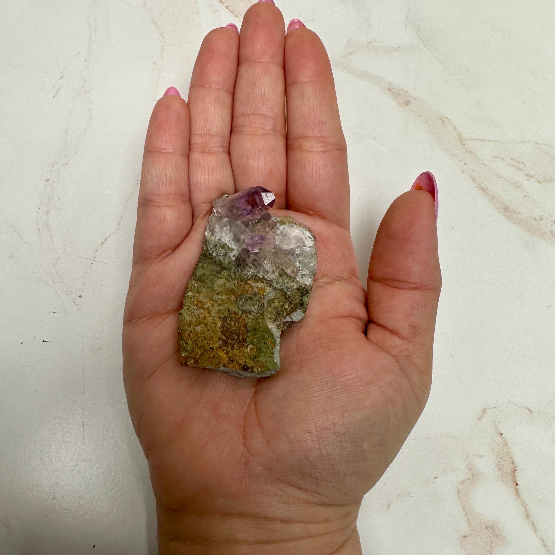 Vera Cruz Amethyst Quartz Raw Points Cluster From Mexico
