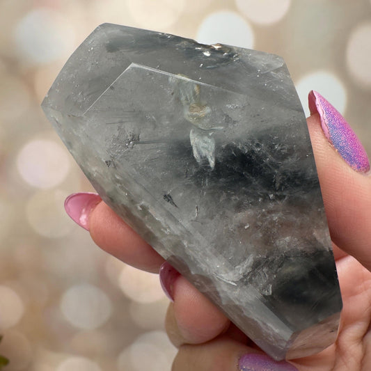 Blue Tara Quartz / Amphibole Freeform From Brazil | Tucson Gem Show Exclusive