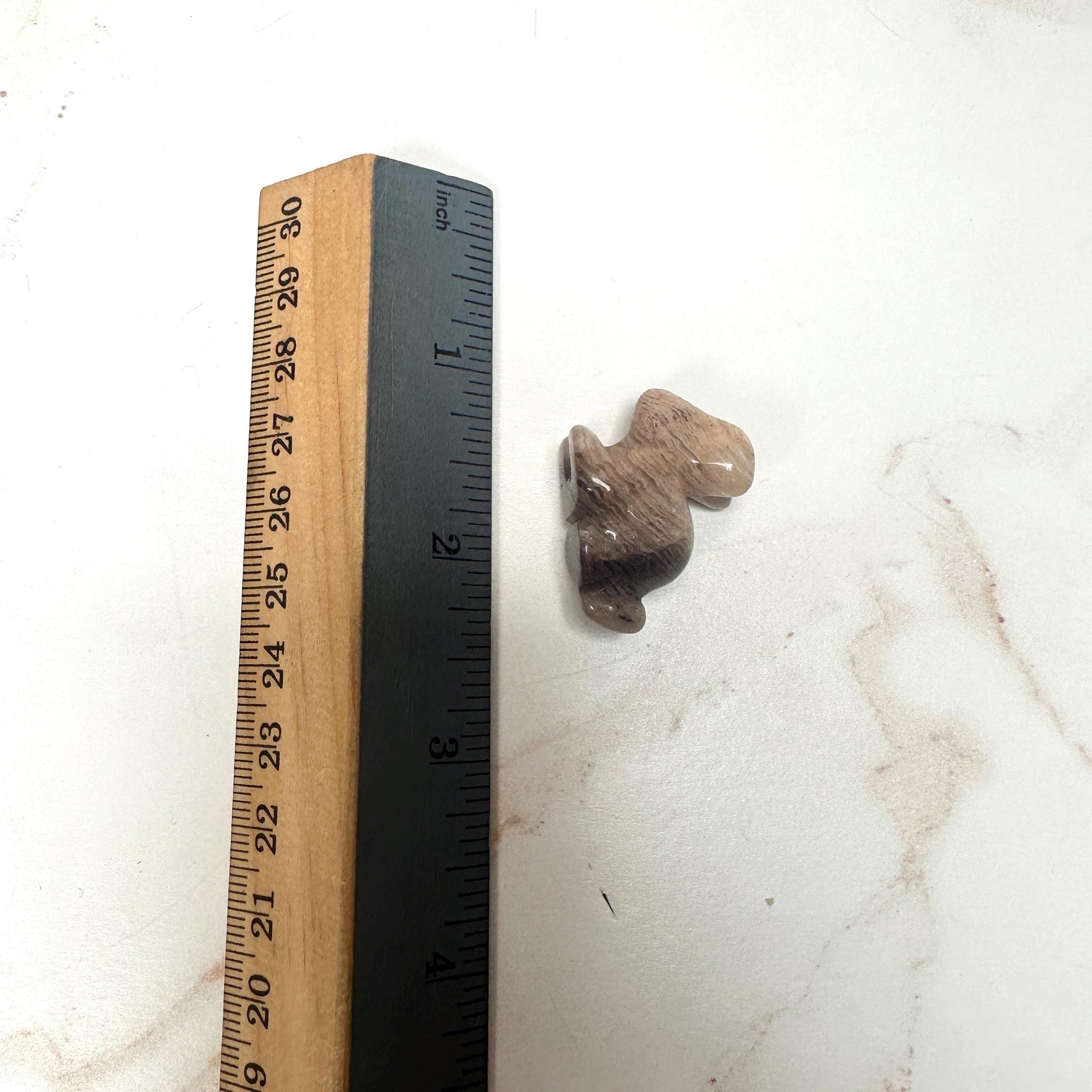 Pink Lithum Quartz Mini Rabbit Crystal Animal Carving From Brazil