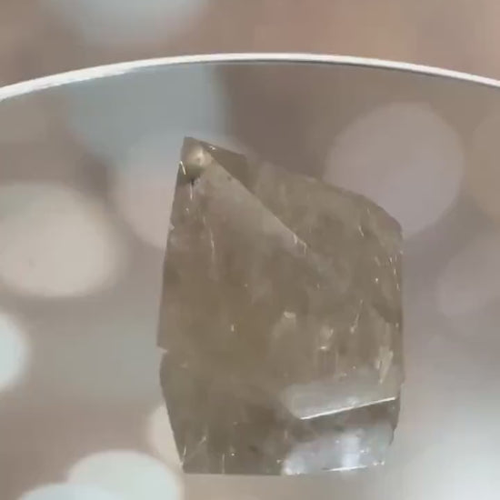 Beautiful Rutile in Quartz Tower From Minas Gerais, Brazil