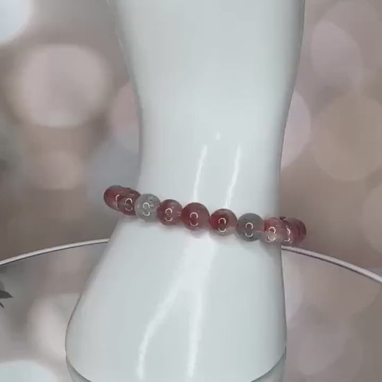 Arusha Sunstone Bracelet High-Quality Crystal Jewelry Beads in 8.0mm | Tucson Gem Show Exclusive