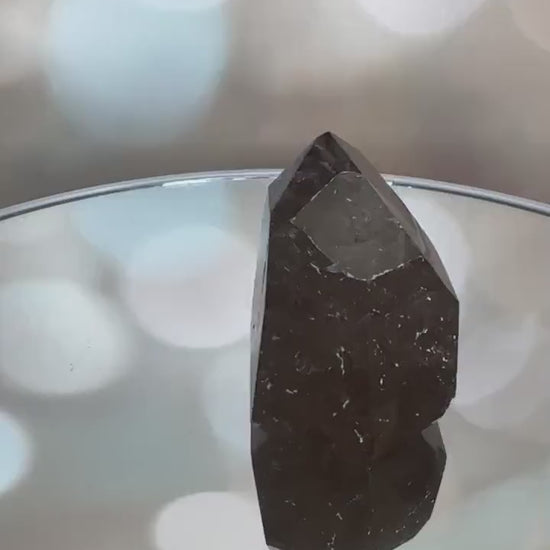 Beautiful Rutile Smoky Quartz Point/Tower From Brazil