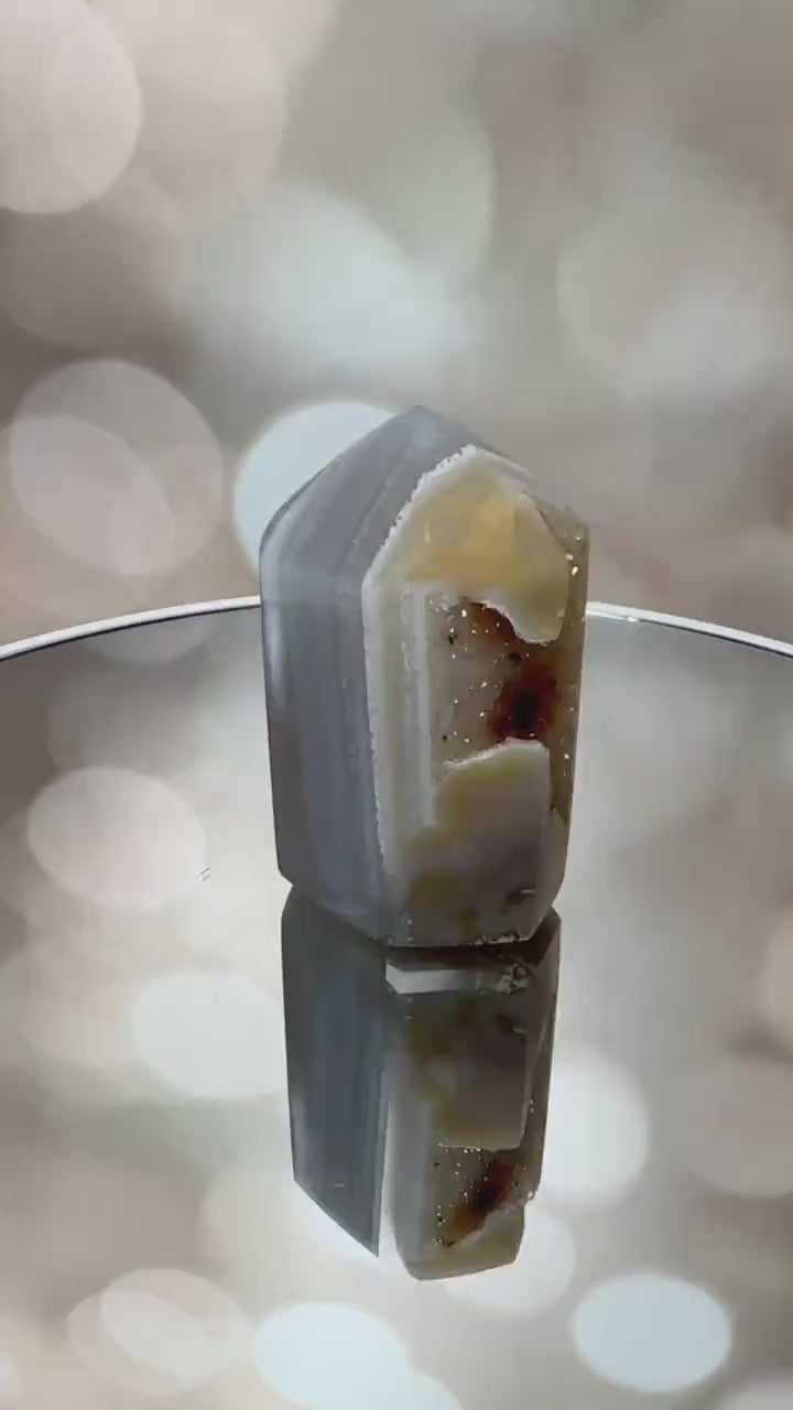 Unique Agate Tower From Brazil | Tucson Gem Show Exclusive