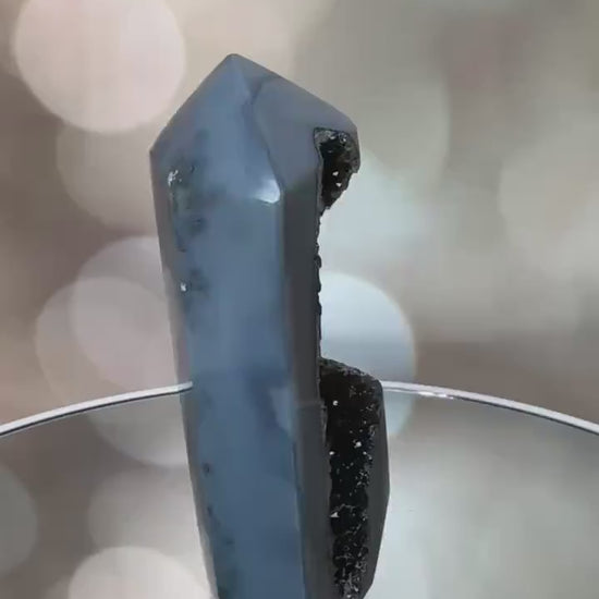 Druzy Agate Tower From Brazil | Tucson Gem Show Exclusive