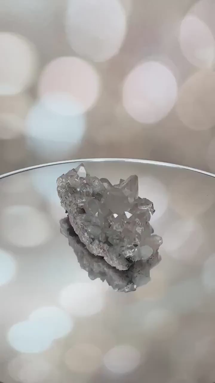Rare Pink Himalayan Samadhi Quartz With Chlorite & Anatase Inclusions High-Quality Crystal from India  | Tucson Gem Show Exclusive