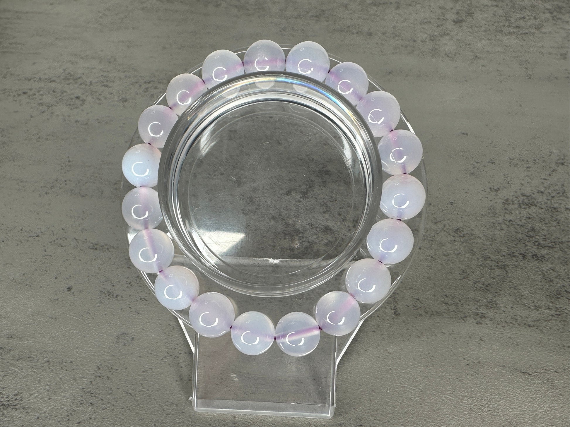 Stunning Purple Chalcedony Bracelet | High-Quality Crystal Bracelet | 10mm
