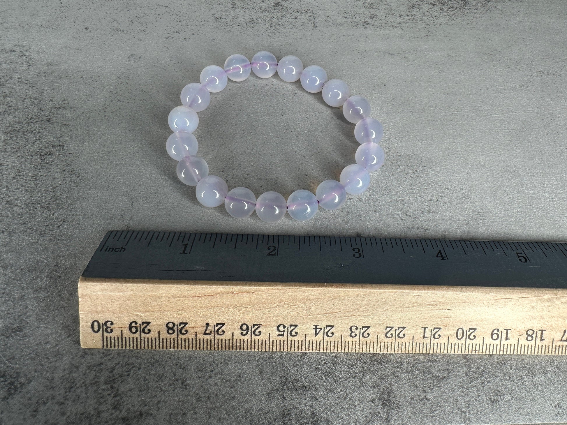 Stunning Purple Chalcedony Bracelet | High-Quality Crystal Bracelet | 10mm